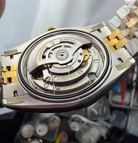 Фото: отделка механизма наших часов