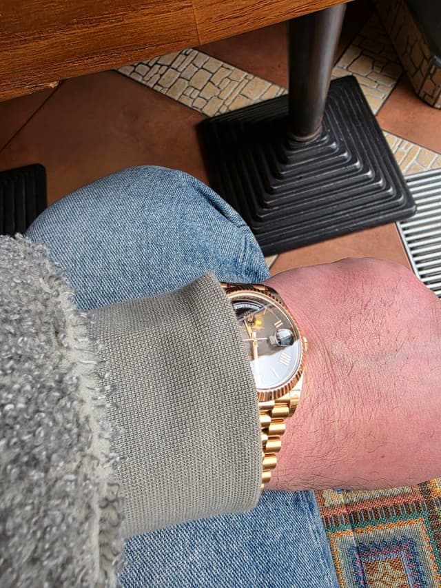 Фото часов, полученное от довольного клиента